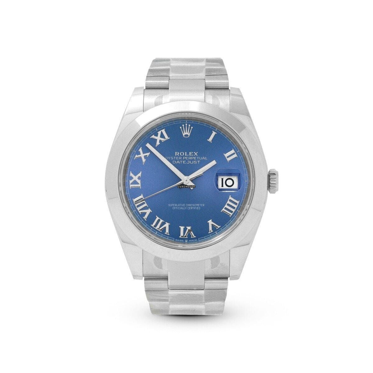 Datejust 41 126300 Blue Roman Oyster-Rolex