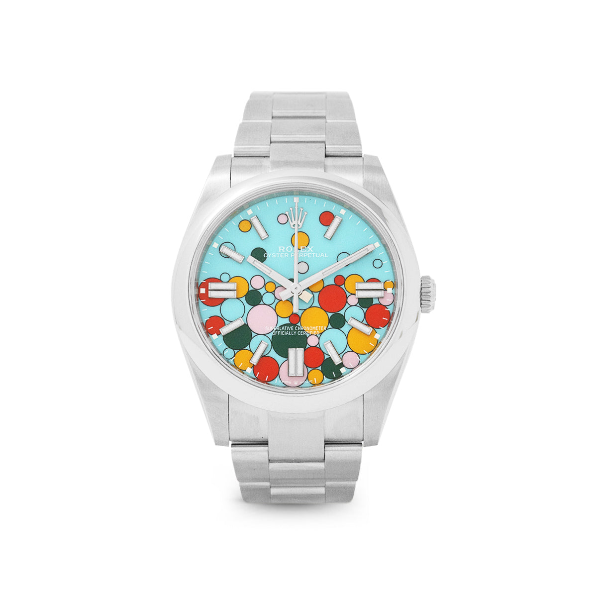 Oyster Perpetual 41 124300 Tiffany Celebration-Rolex