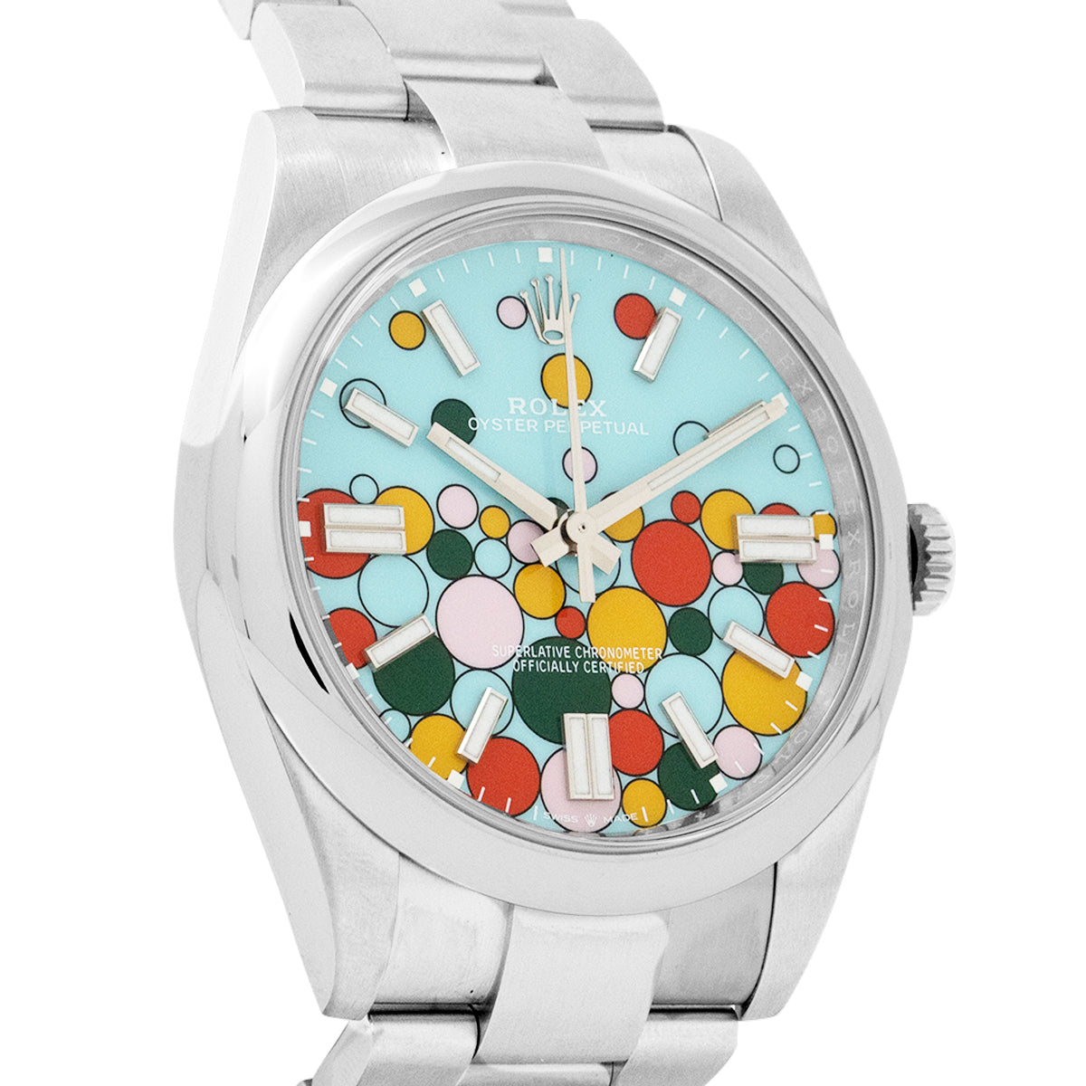 Oyster Perpetual 41 124300 Tiffany Celebration