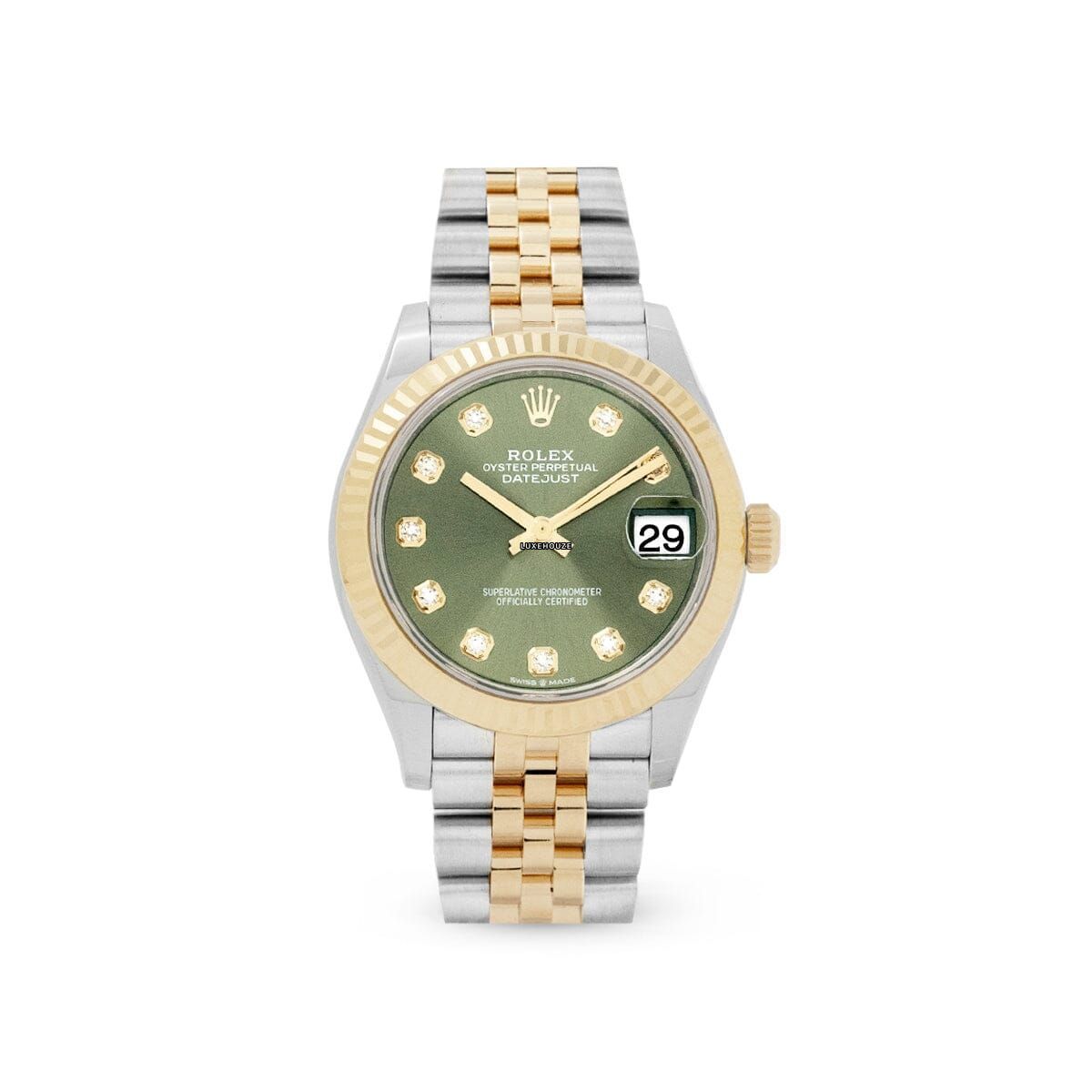 Datejust 31 278273G Green Jubilee
