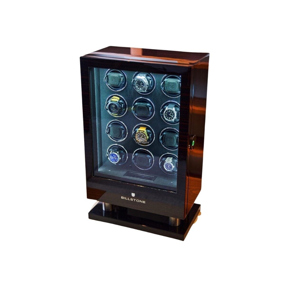 Enigma 12 Ebony Fingerprint Vertical-Billstone