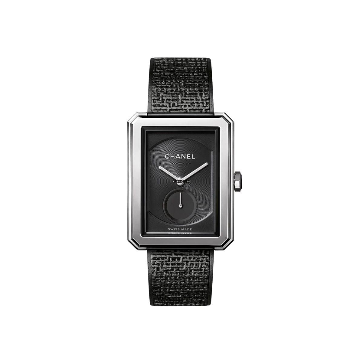 Boy-Friend Tweed Black - Large H5201