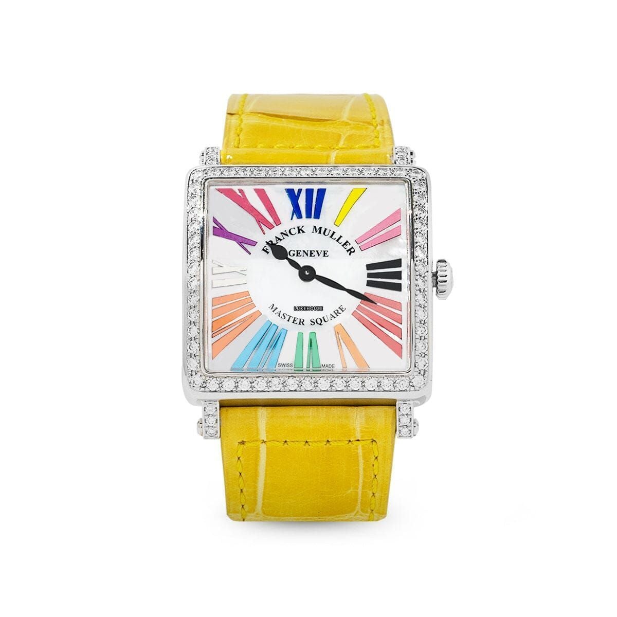 Master Square 6002 M QZ MOP D 1R COL DR AC Yellow Strap