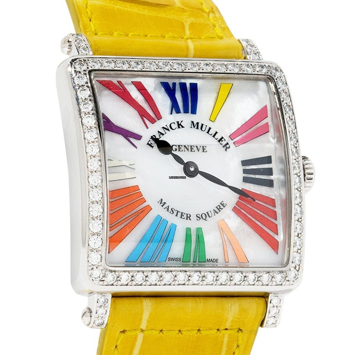 Master Square 6002 M QZ MOP D 1R COL DR AC Yellow Strap