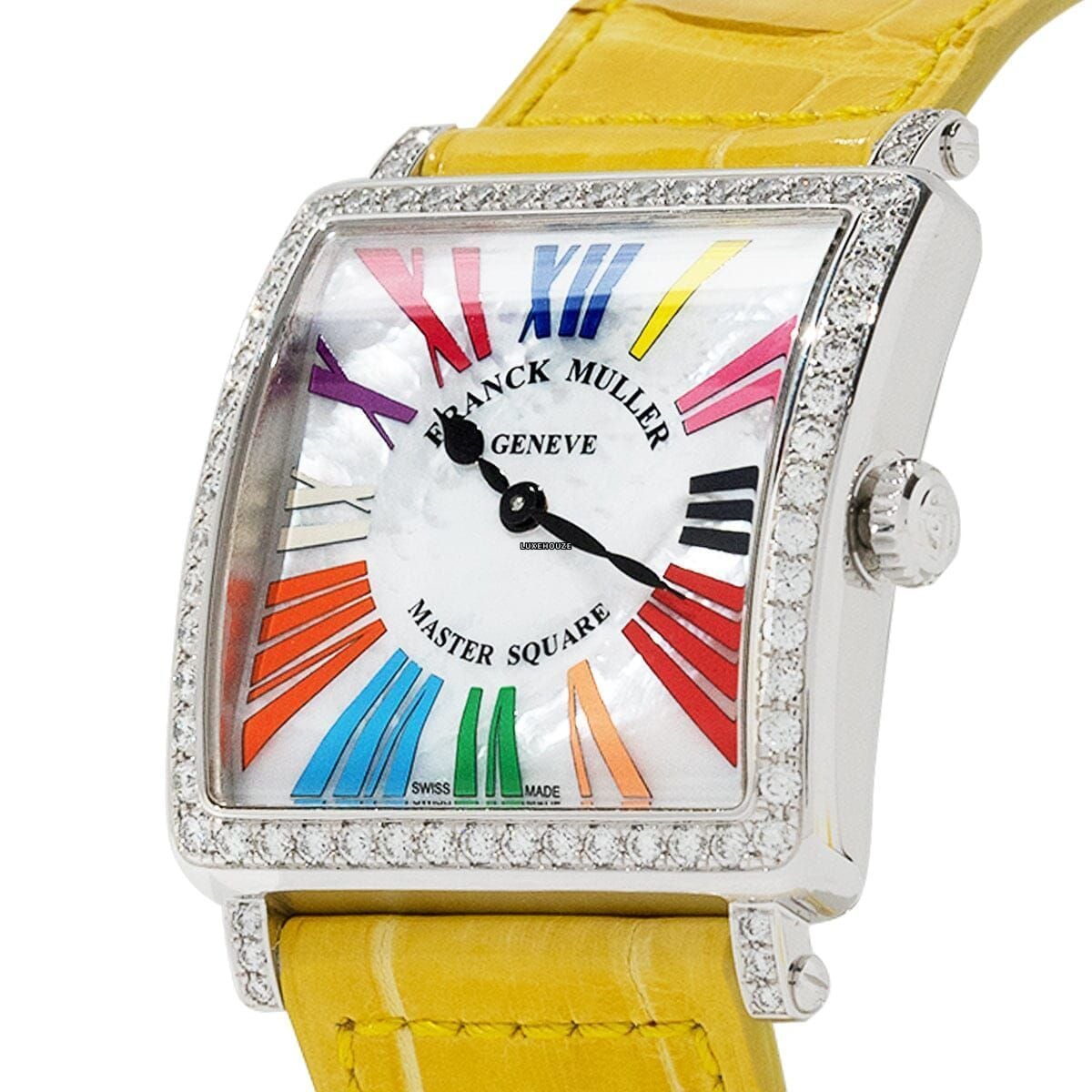 Master Square 6002 M QZ MOP D 1R COL DR AC Yellow Strap