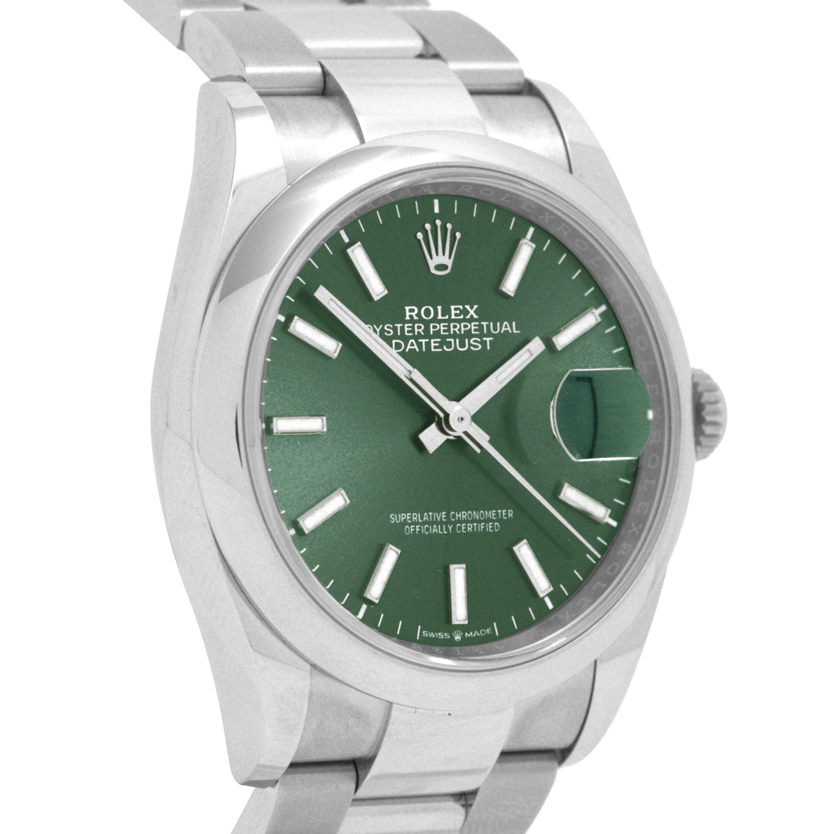 Datejust 36 126200 Green Oyster