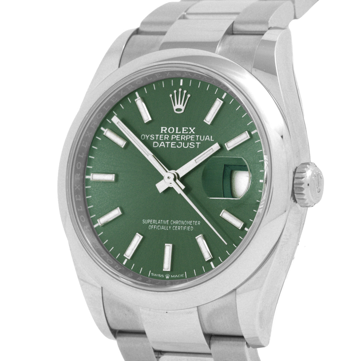 Datejust 36 126200 Green Oyster