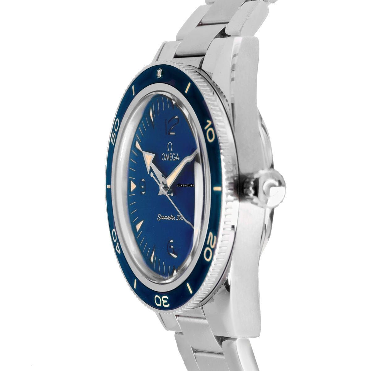 Seamaster 300 23430412103001 Blue Dial, Bracelet Heritage