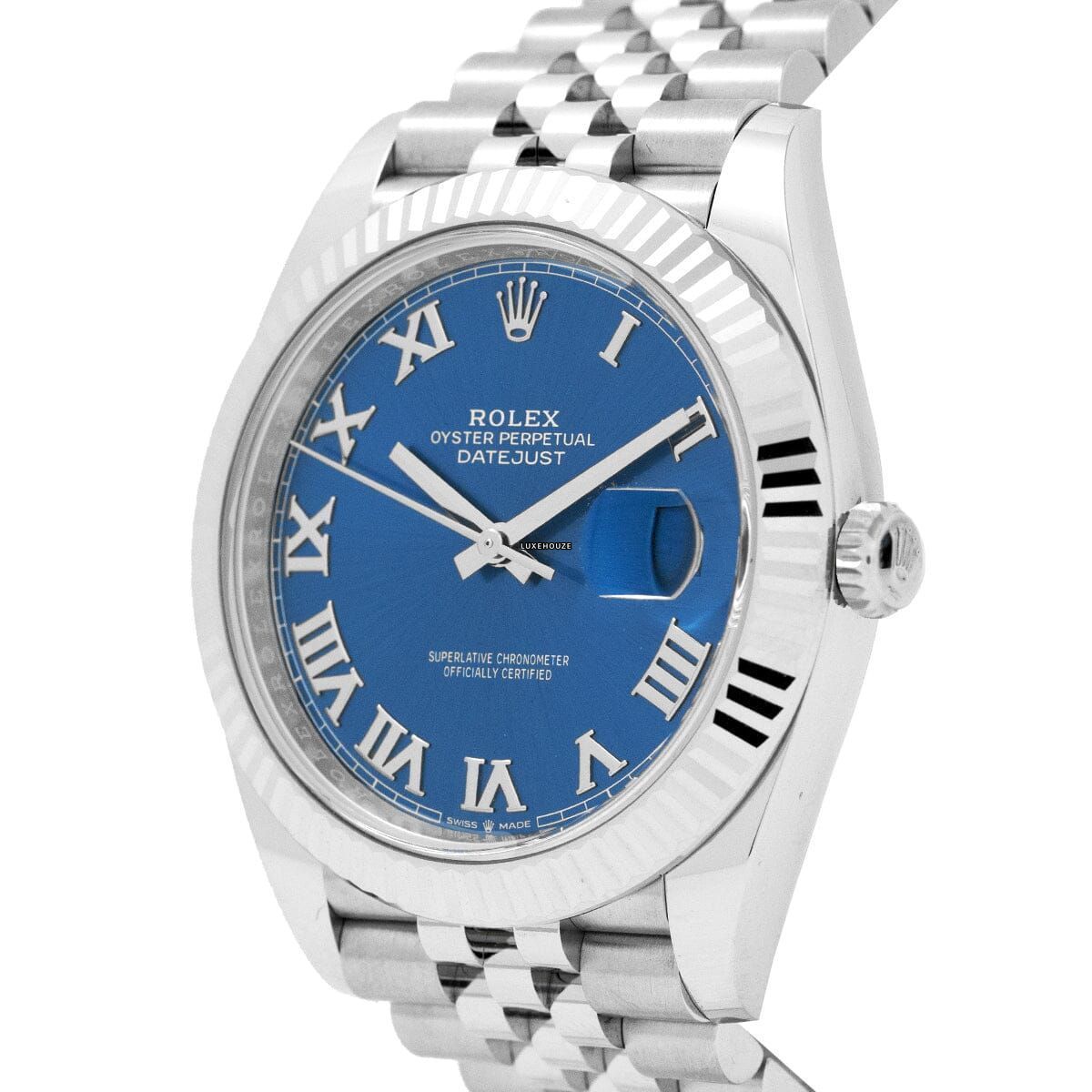 Datejust 41 126334 Blue Roman Jubilee