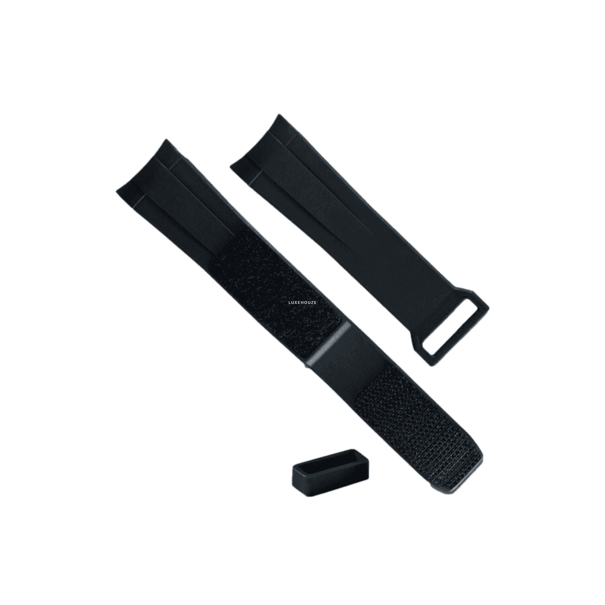 Sport Models Plus Velcro Series Watch Bands RUBBER B L