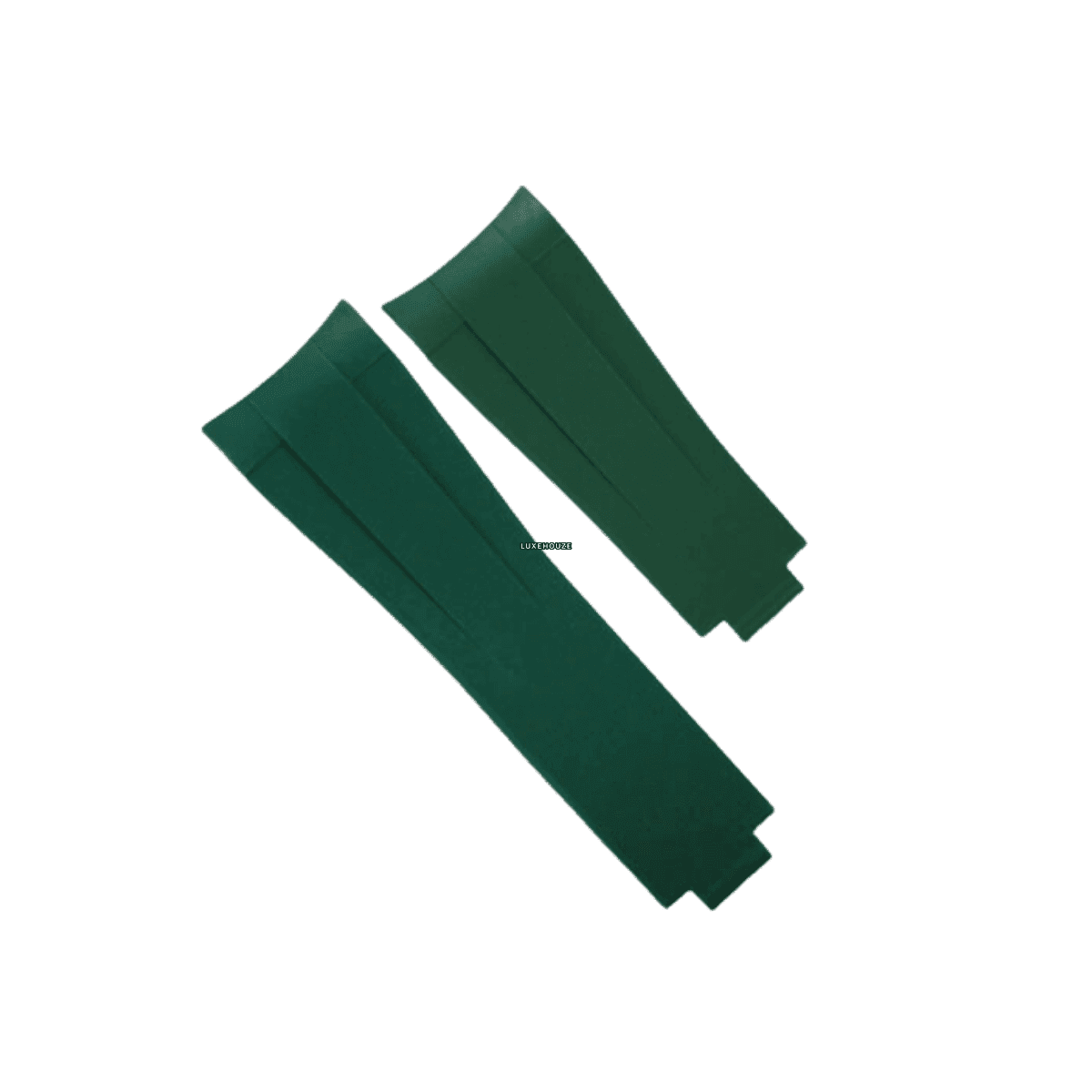 Sport Models Glidelock Series Watch Bands RUBBER B 5/7 Pine Green