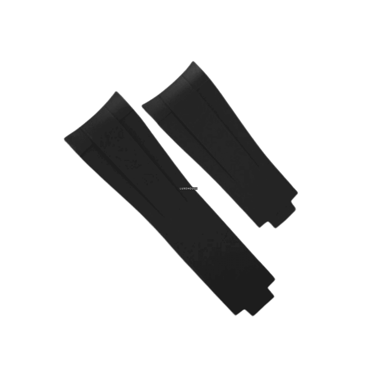 Sport Models Glidelock Series Watch Bands RUBBER B 5/7 Jet Black