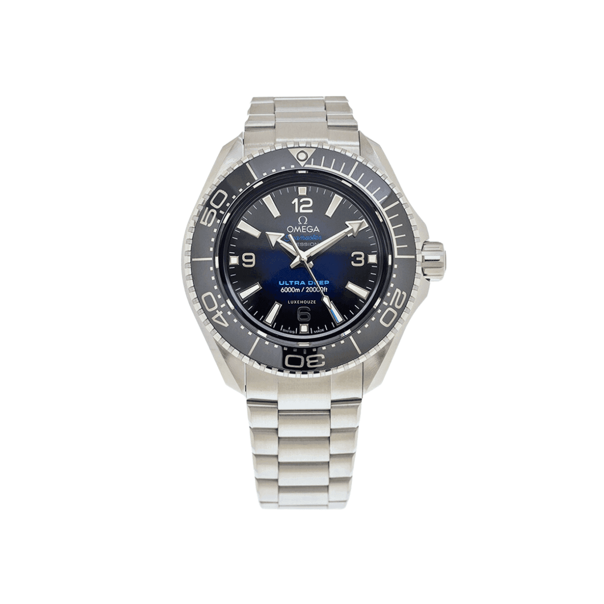 Seamaster Planet Ocean 6000M 21530462103001 Ultra Deep, Blue Dial-Omega