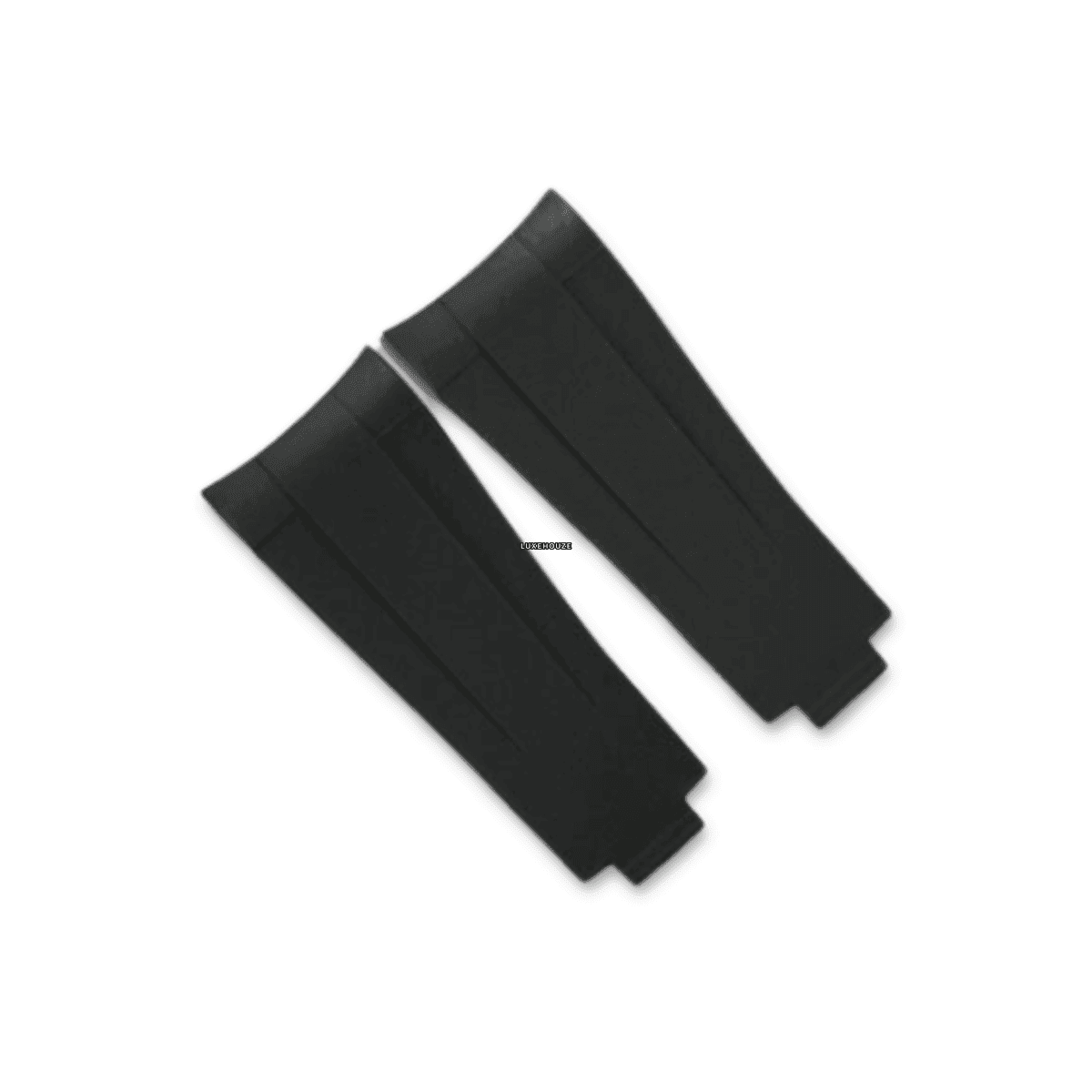 Submariner 41mm Glidelock Series Watch Bands RUBBER B XS Jet Black