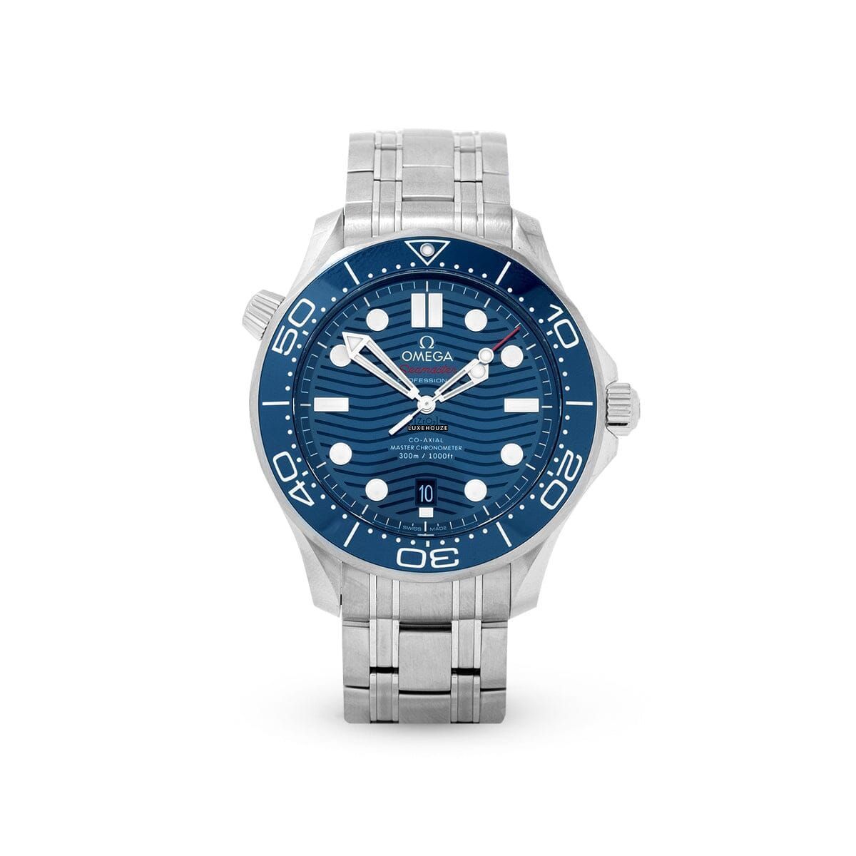 Seamaster Co-Axial 300M 21030422003001 Blue Dial, Bracelet-Omega