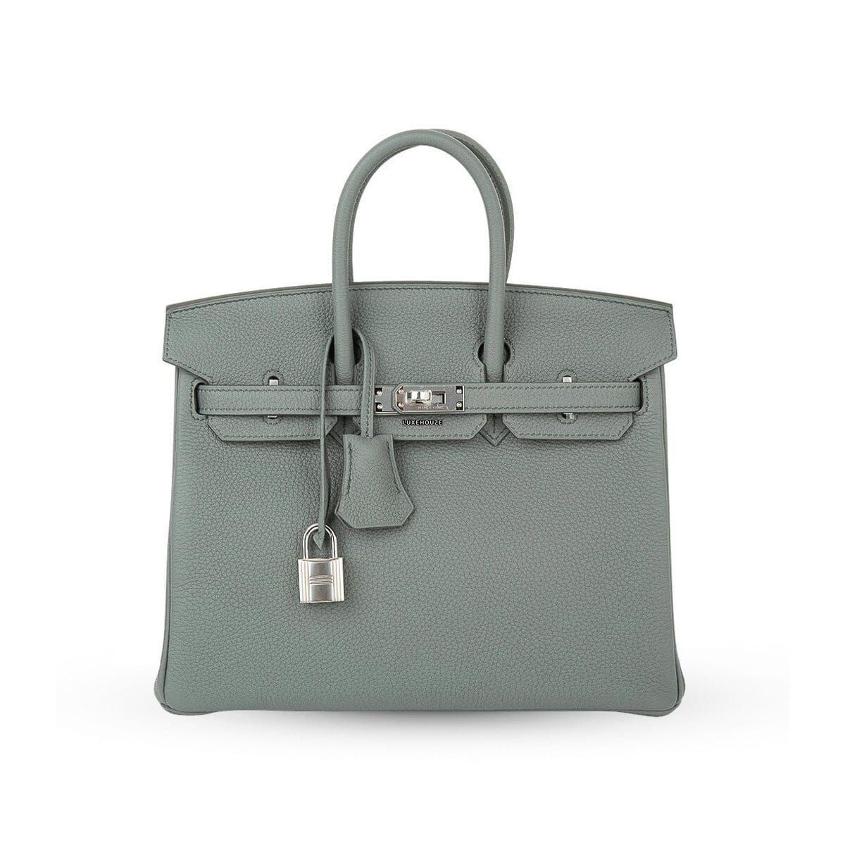 Birkin 25 Vert Amande Togo PHW Z