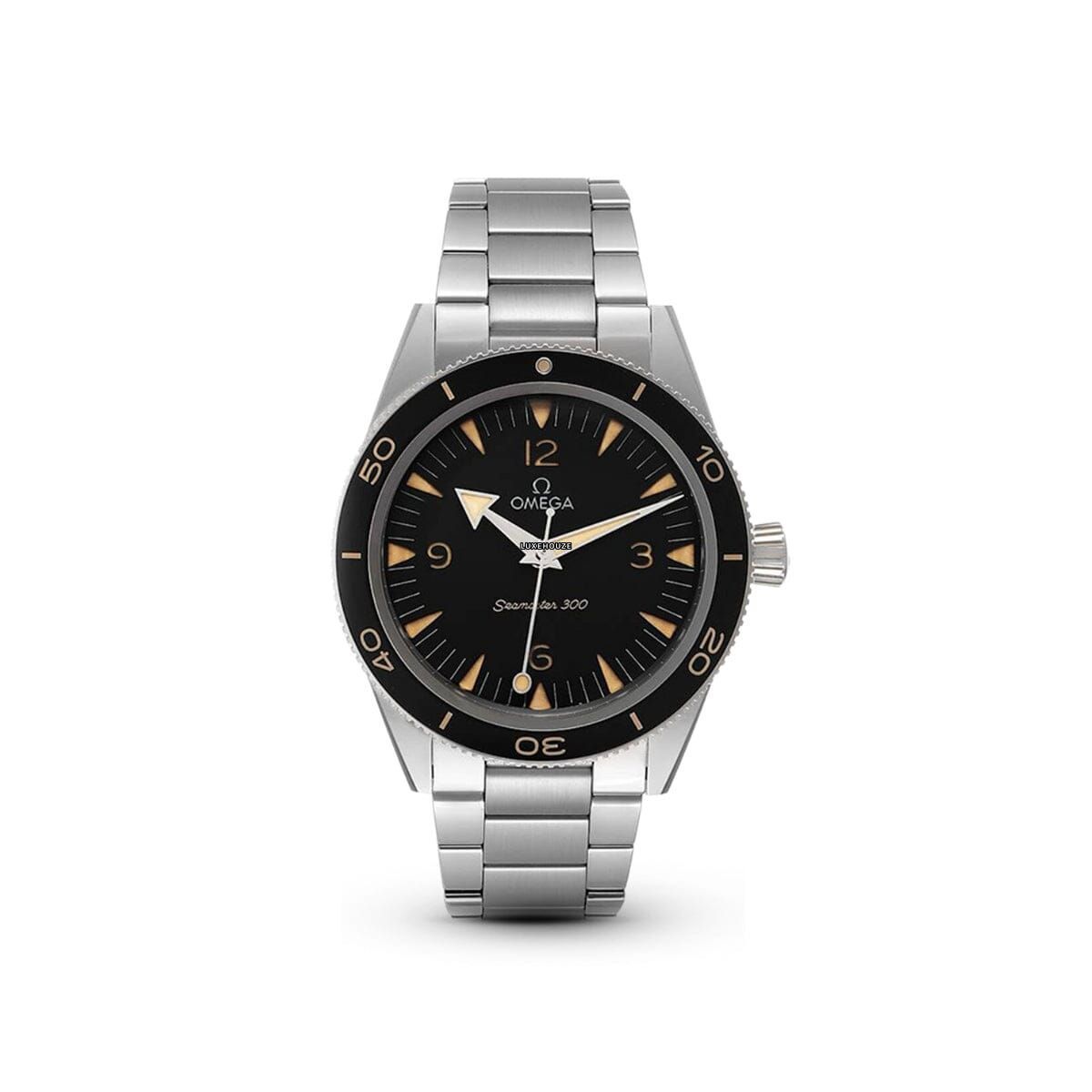Seamaster Co-Axial 300M 23430412101001 Black Dial, Bracelet-Omega