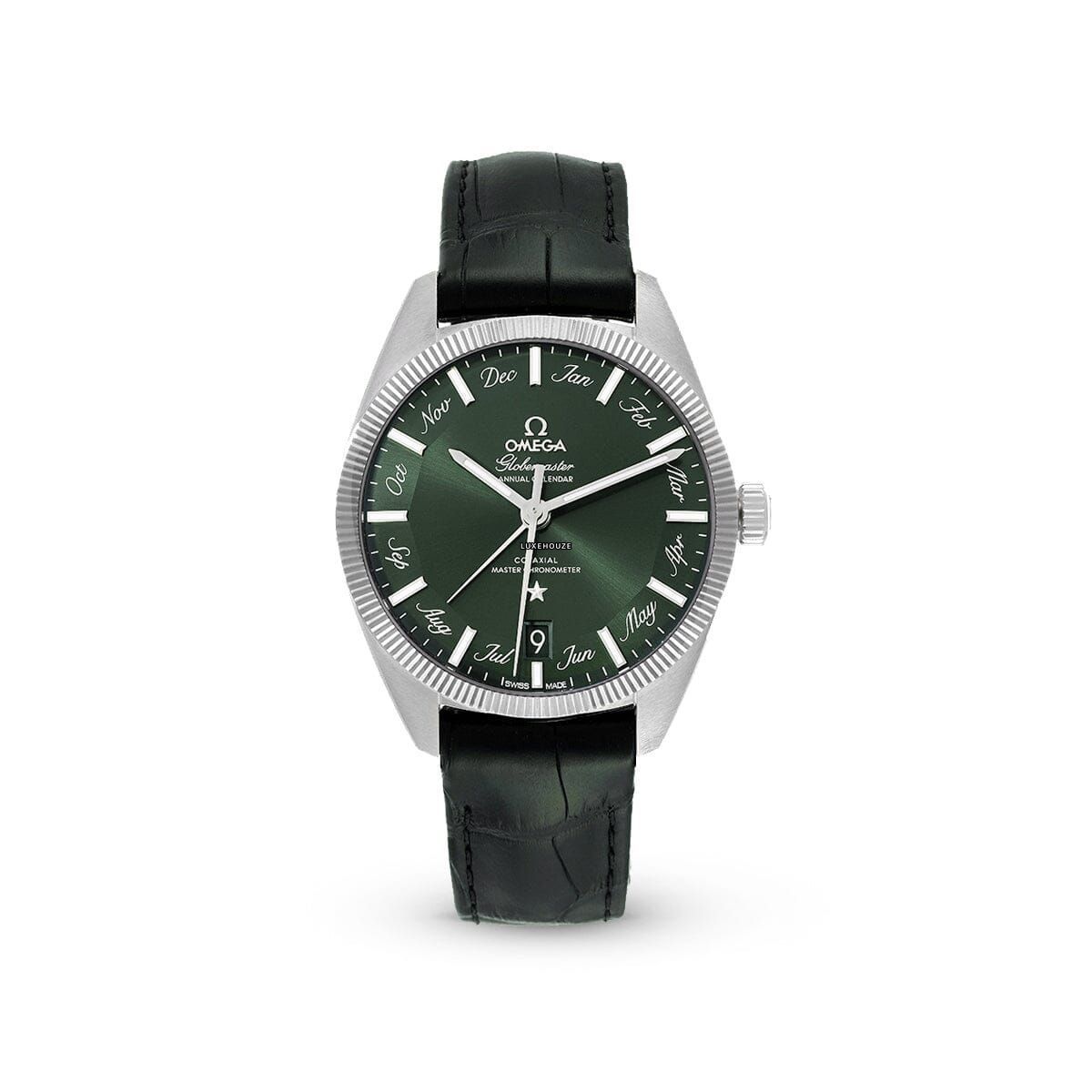 Constellation Globemaster 13033412210001 Green Dial, Leather Strap