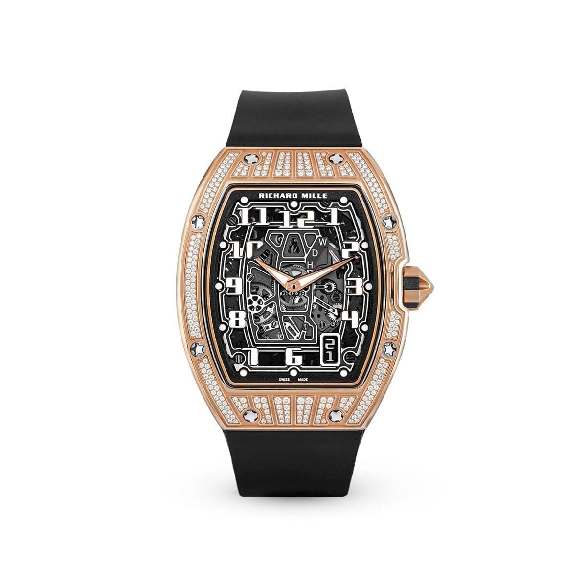 RM67-01 Rose Gold Medium Set Diamonds-Richard Mille