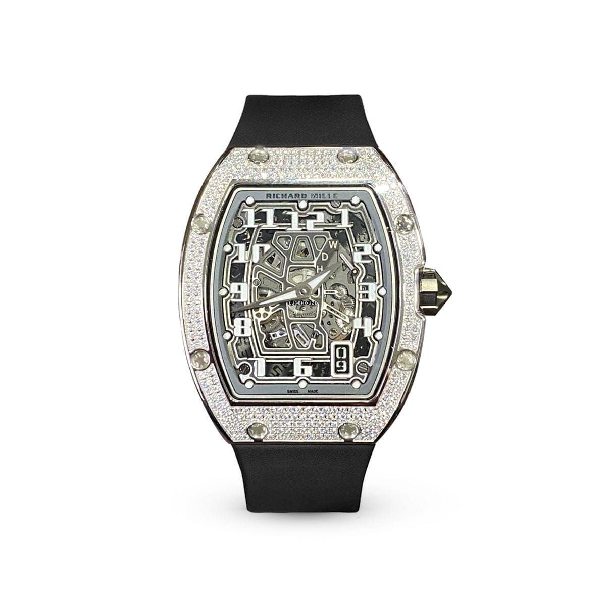 RM67-01 White Gold Full Set Diamonds-Richard Mille