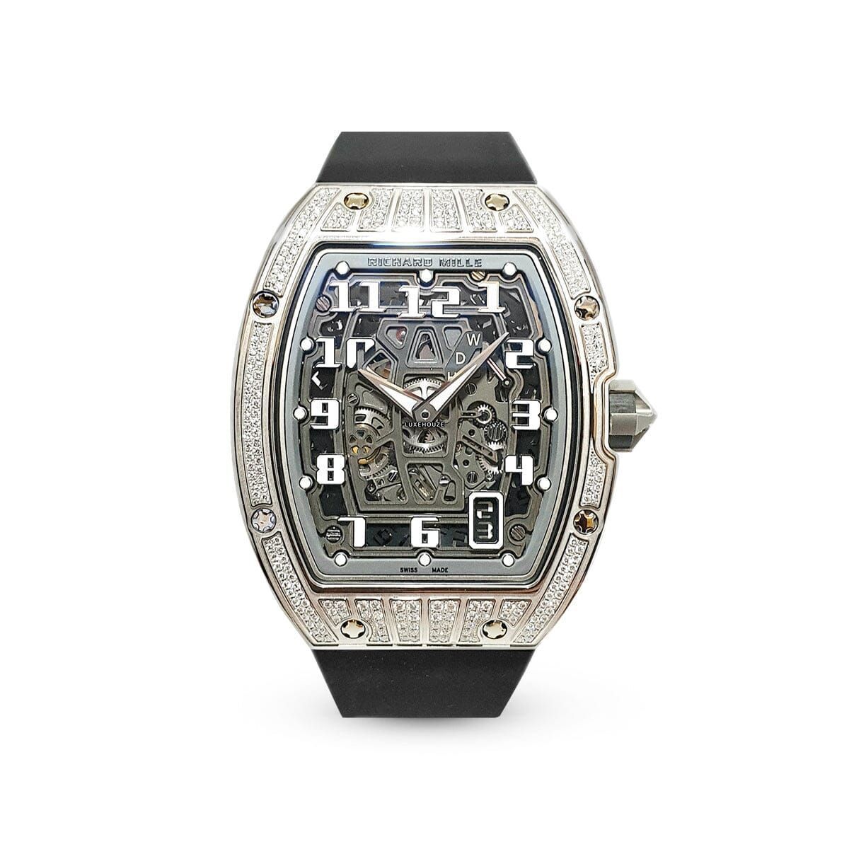 RM67-01 White Gold Medium Set Diamonds