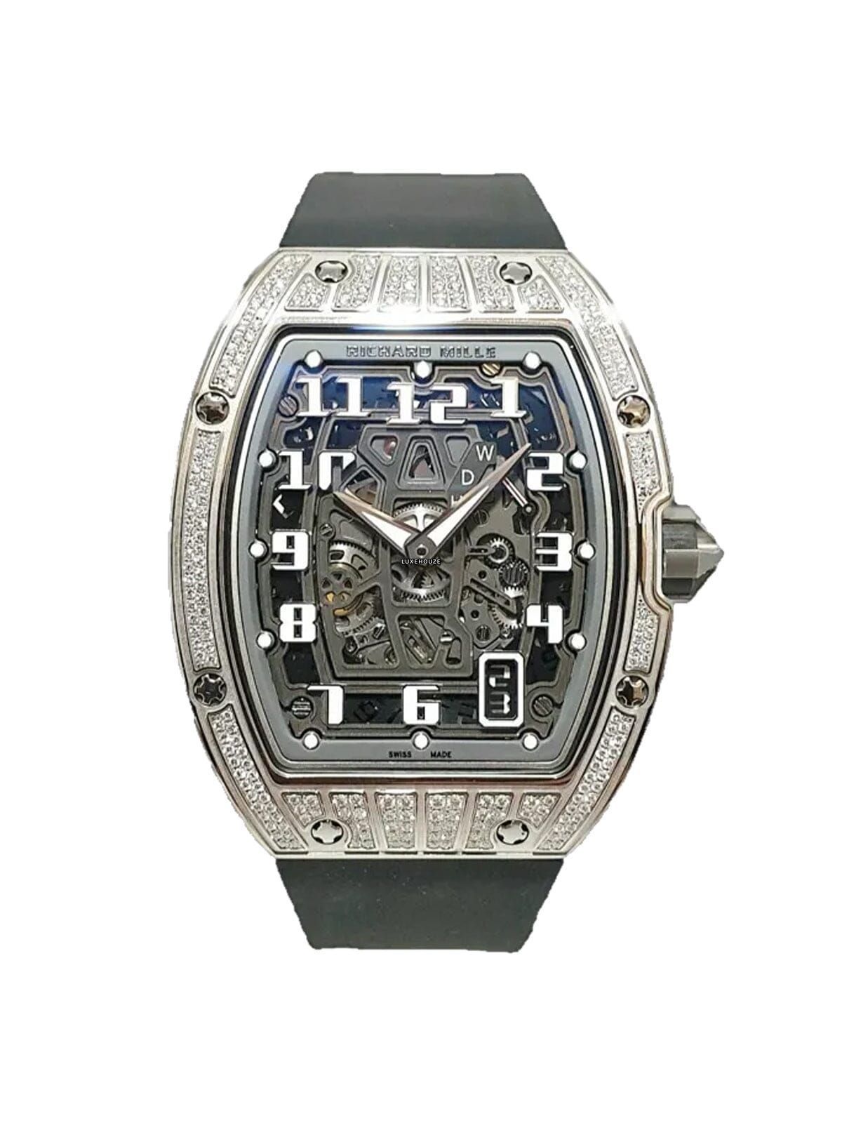 RM67-01 Titanium Medium Set Diamonds