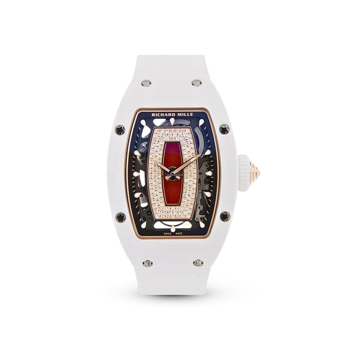 RM07-01 White Ceramic (Red Lips)-Richard Mille