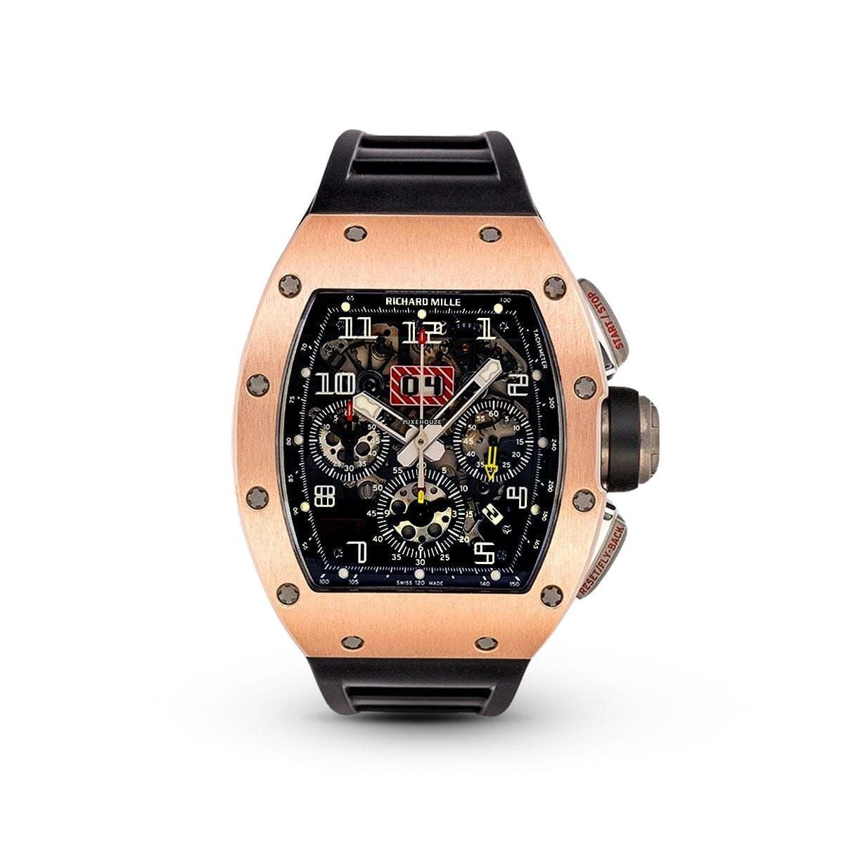 RM011 Rosegold Double-Fold Clasp-Richard Mille