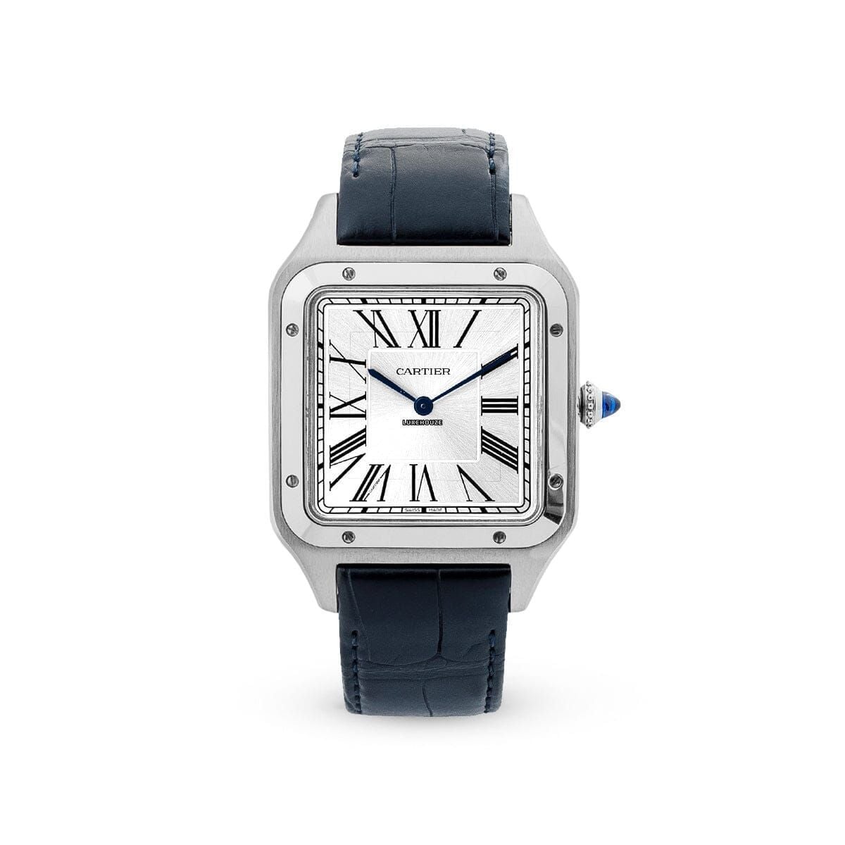 Santos-Dumont Extra-large WSSA0032 Silver-Cartier