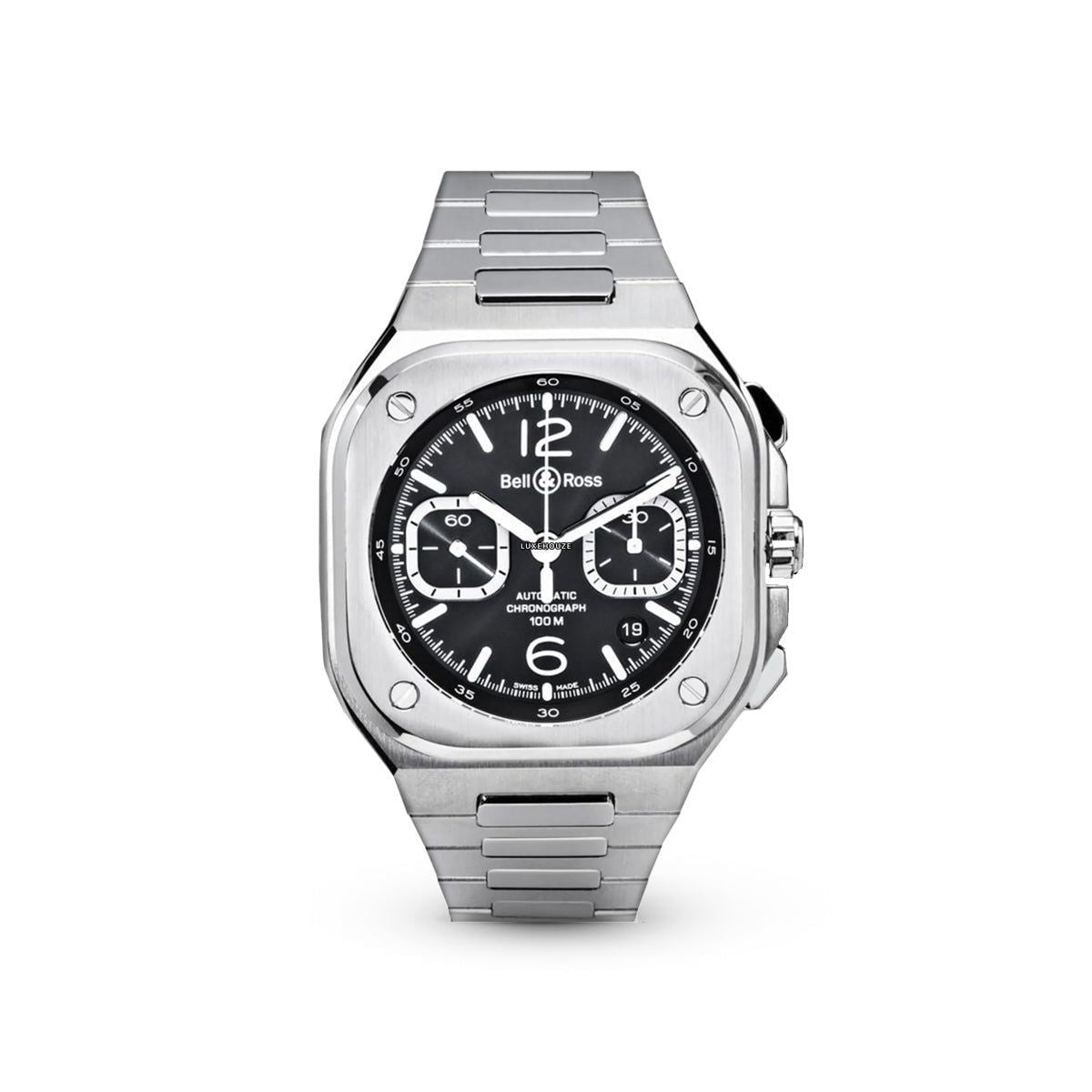 BR05 Chrono BR05C-BLC-ST/SST Black-Bell & Ross