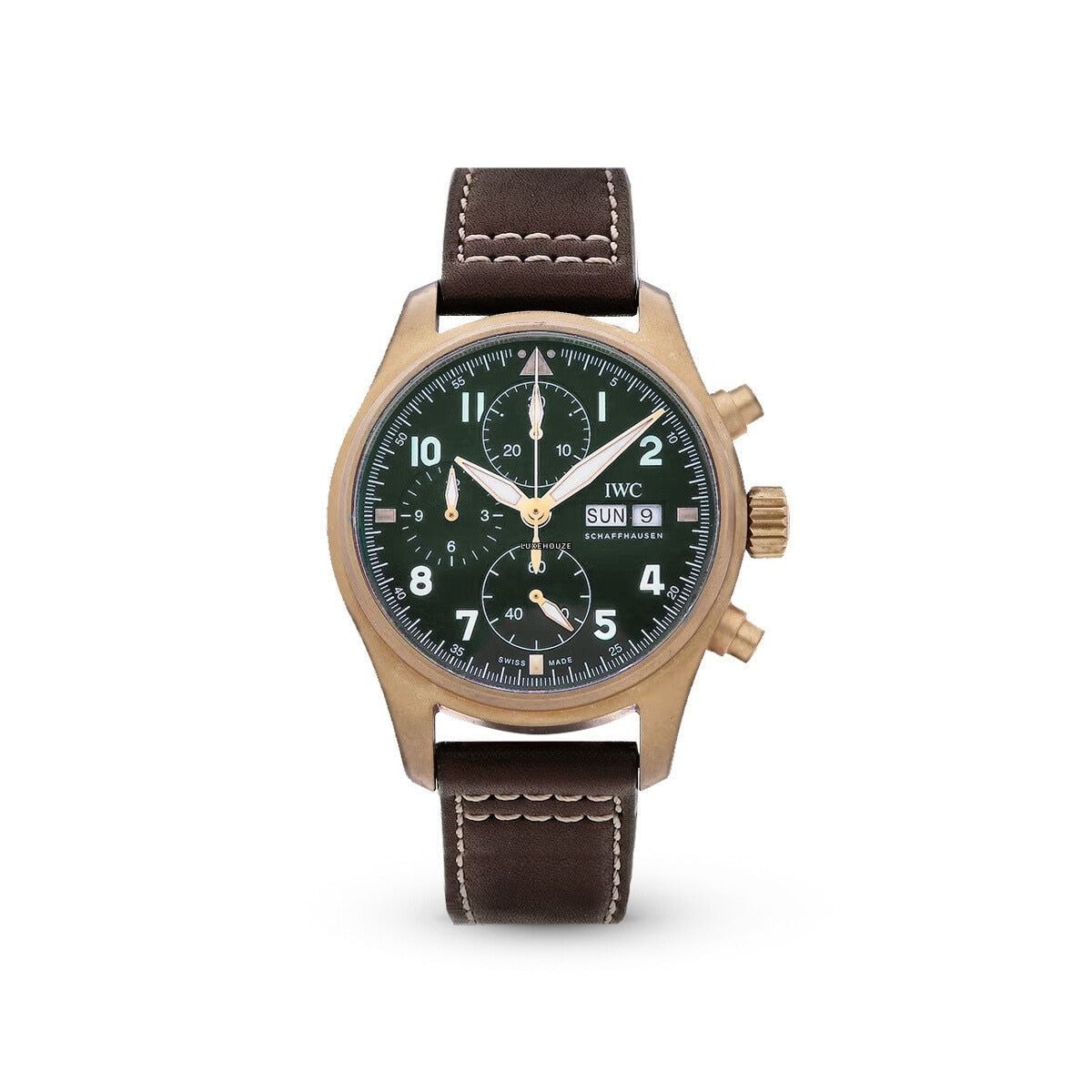 Pilot Splitfire Chronograph IW387902 Dark Green-IWC
