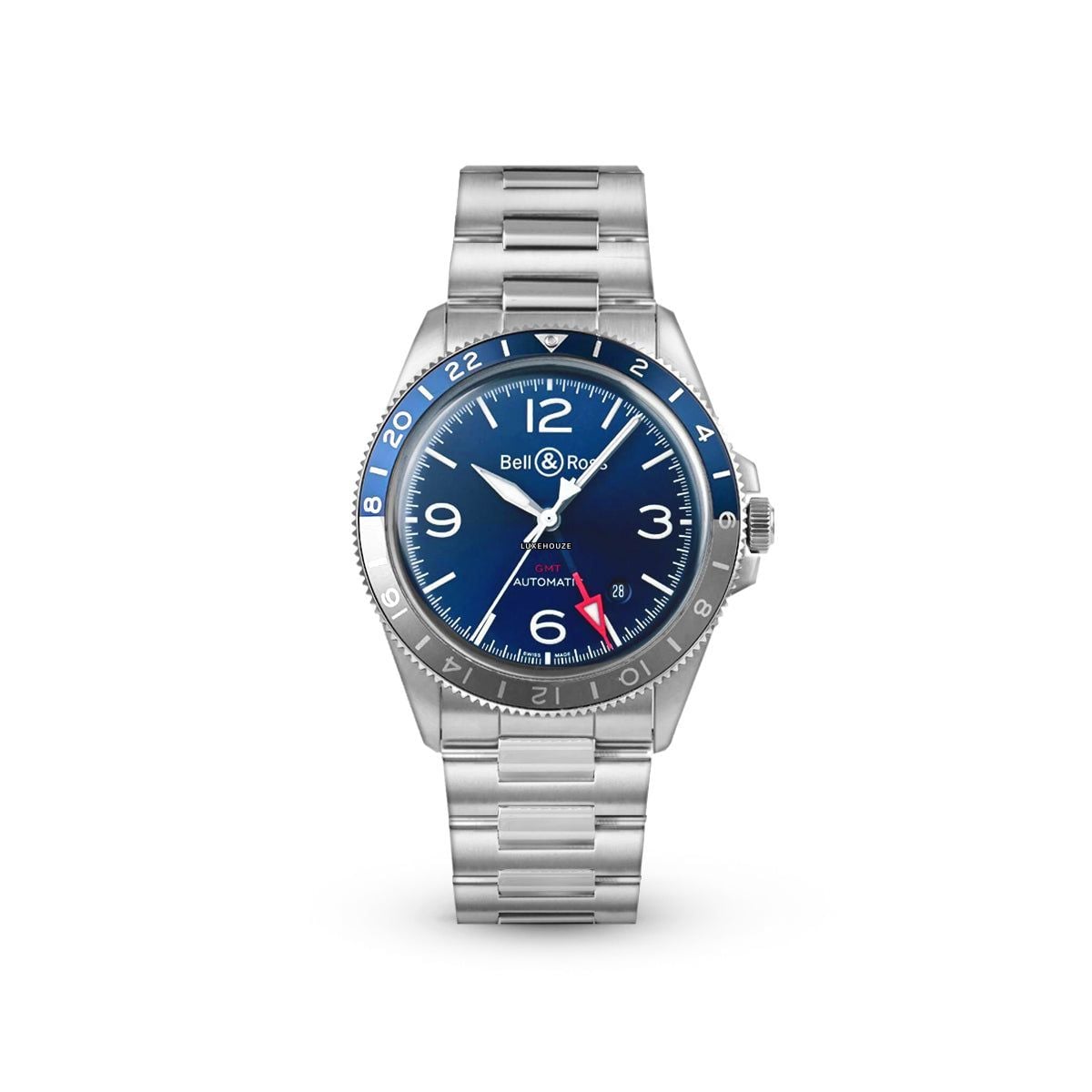 GMT BRV293-BLU-ST/SST Blue-Bell & Ross