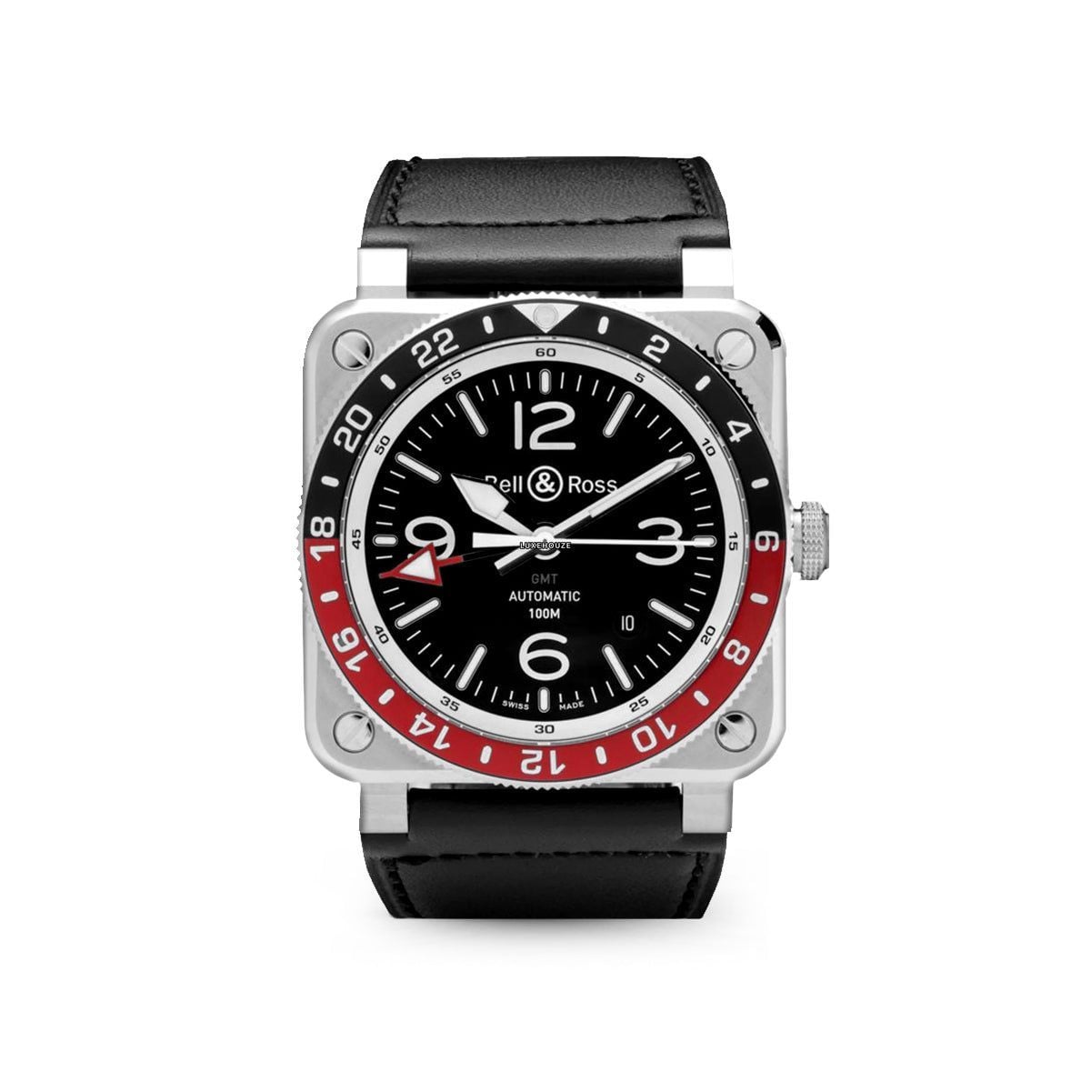 BR03 GMT BR0393-BL-ST/SCA Black-Bell & Ross