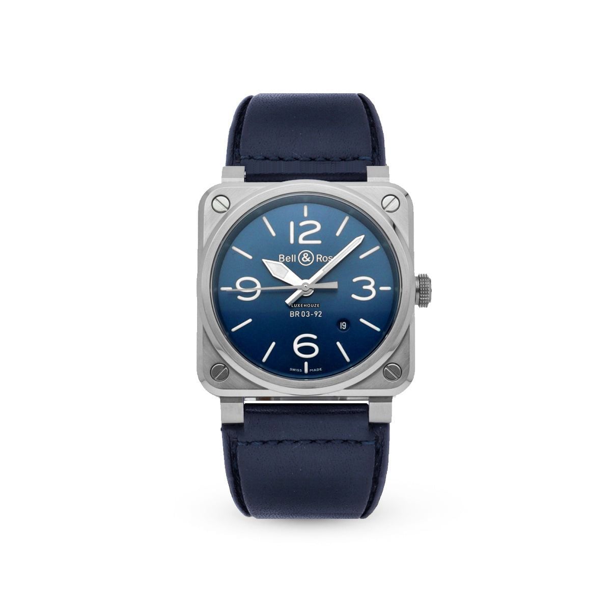 BR03 BR0392-BLU-ST/SCA Blue-Bell & Ross