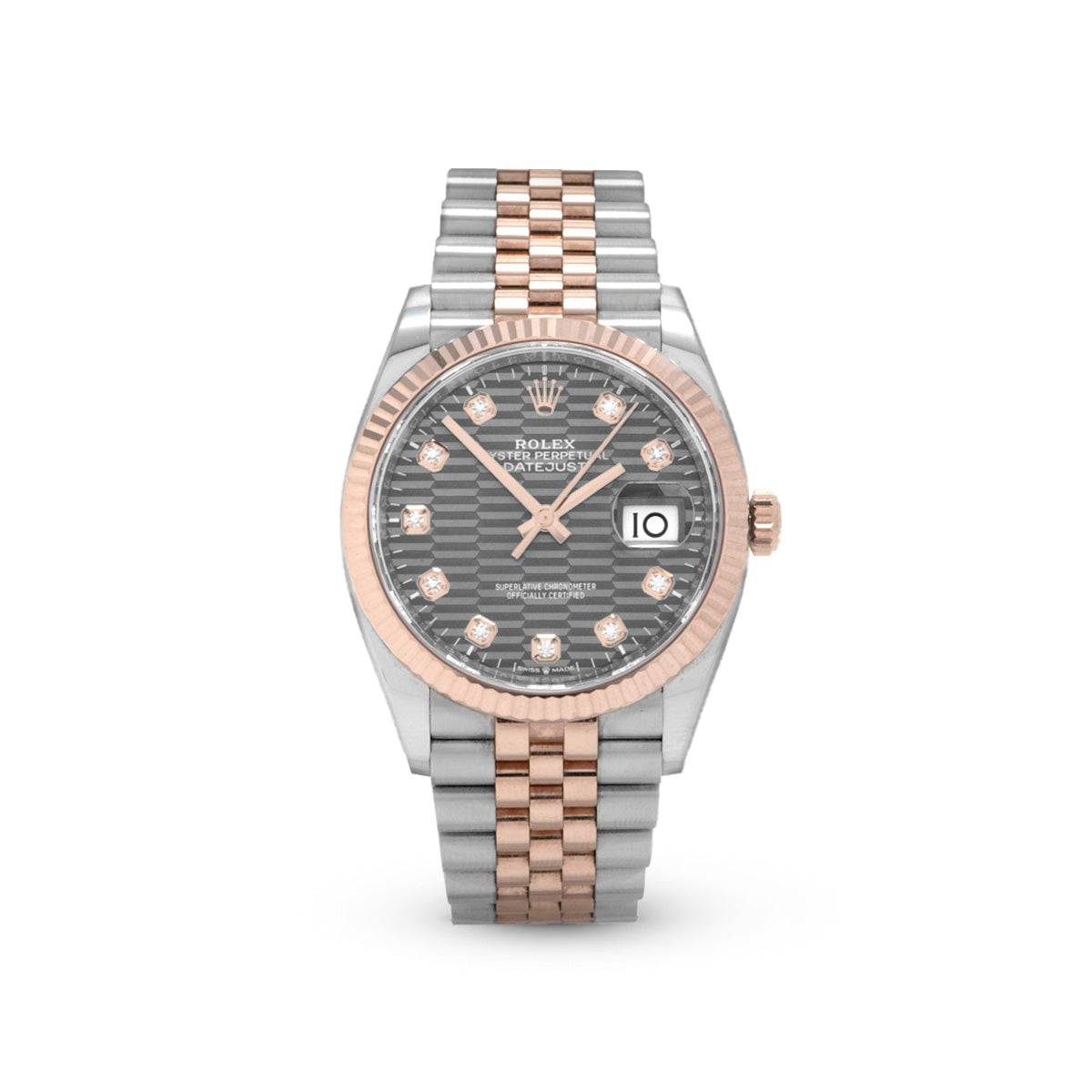 Datejust 36 126231G Grey Motif Jubilee-Rolex