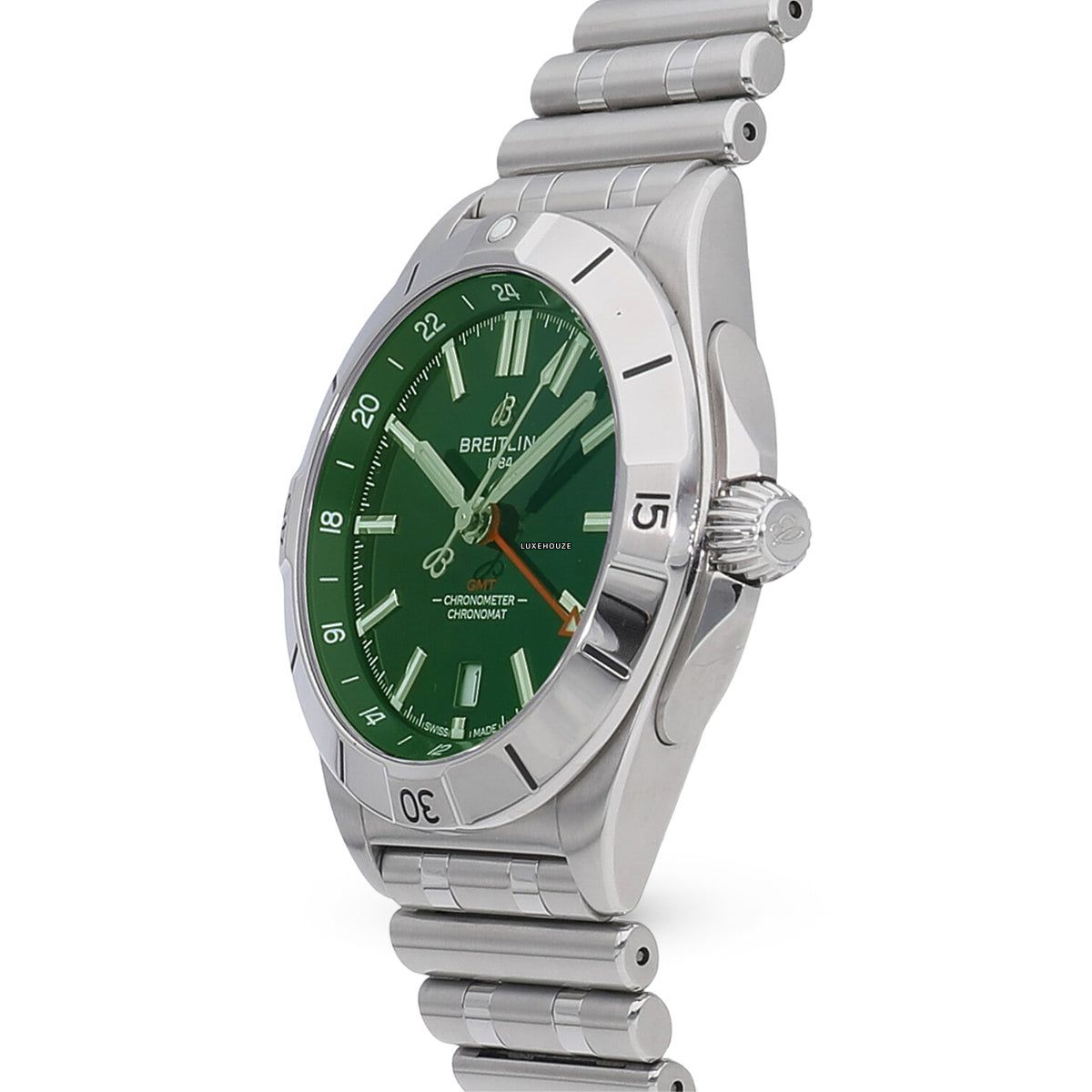 Chronomat GMT Green A32398101L1A1
