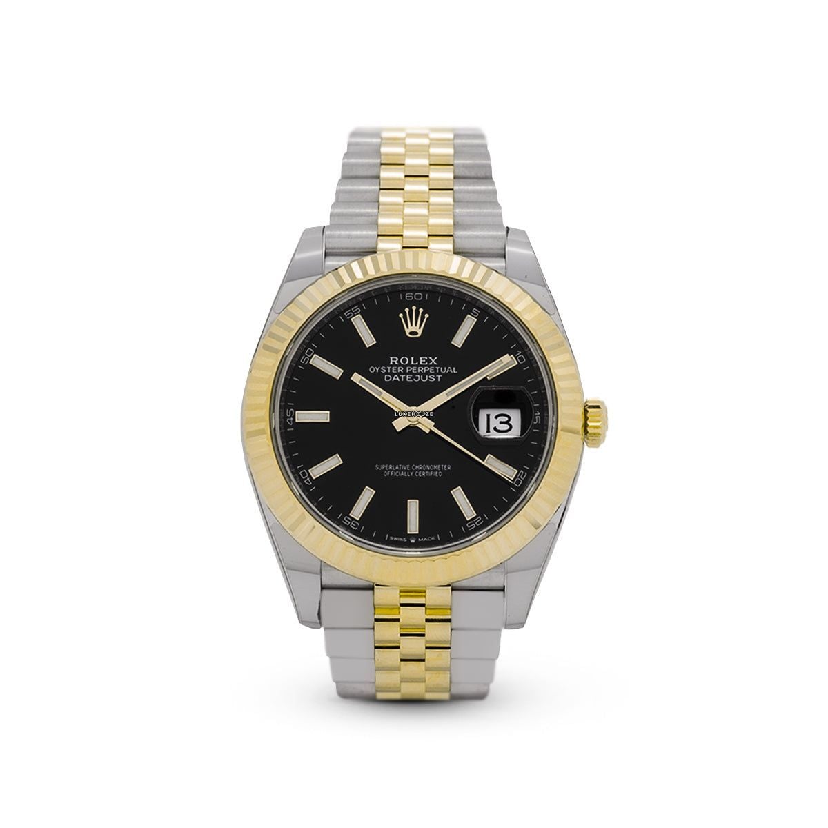 Datejust 41 126333 Black Index Jubilee-Rolex