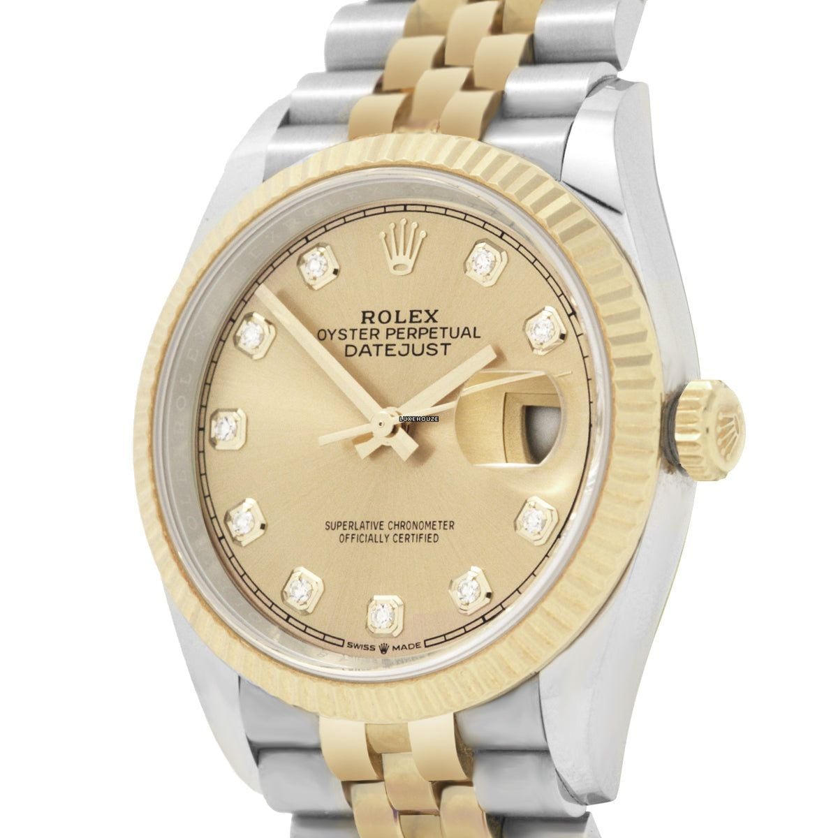 Datejust 36 126233G Champagne Jubilee