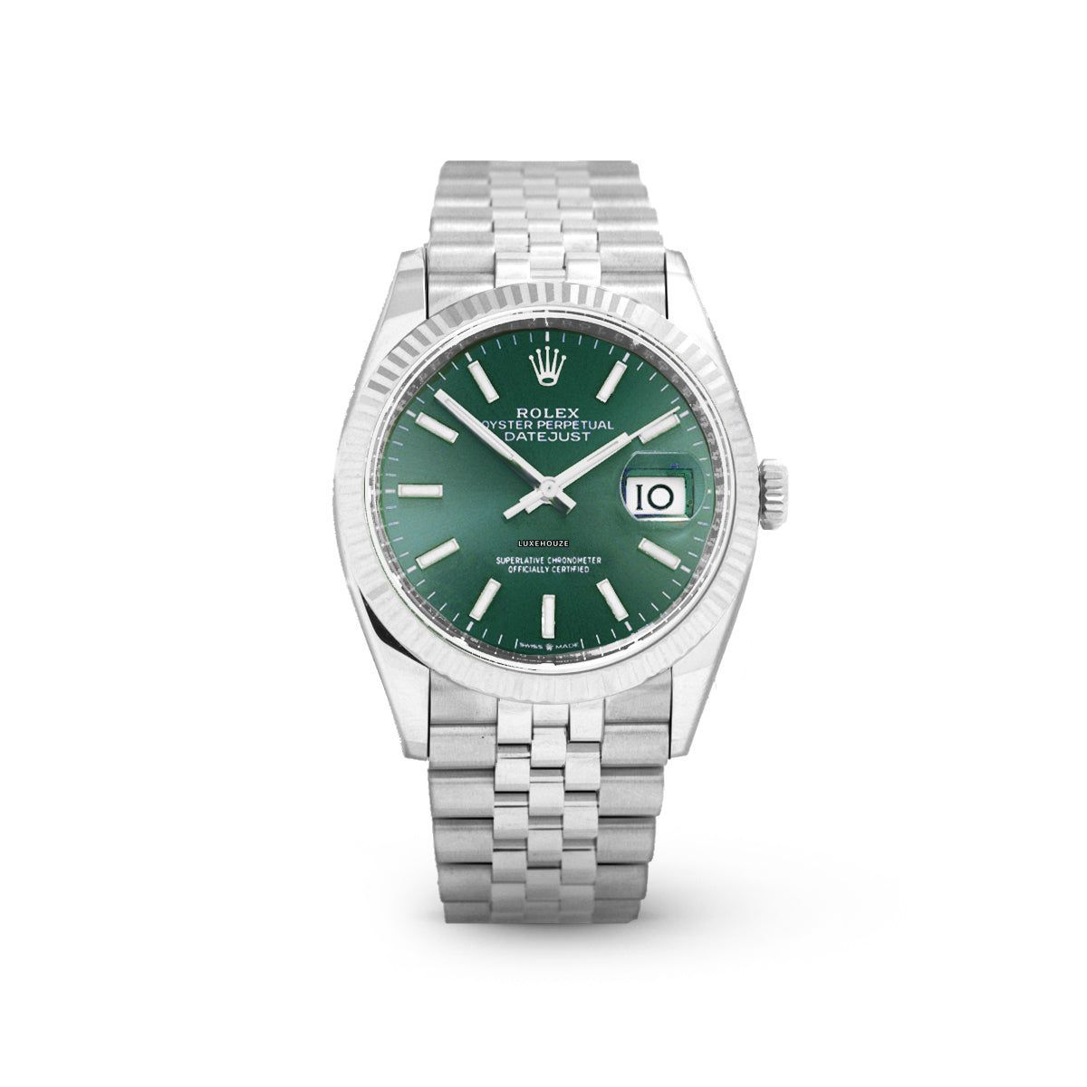 Datejust 36 126234 Mint Green Jubilee-Rolex