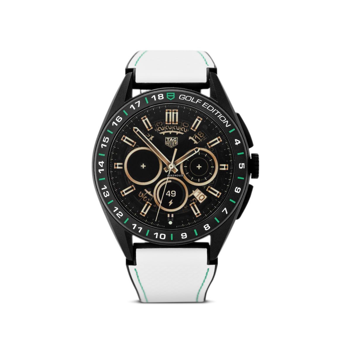 Connected Golf Calibre E4 SBR8A81.EB0251 Black-TAG Heuer