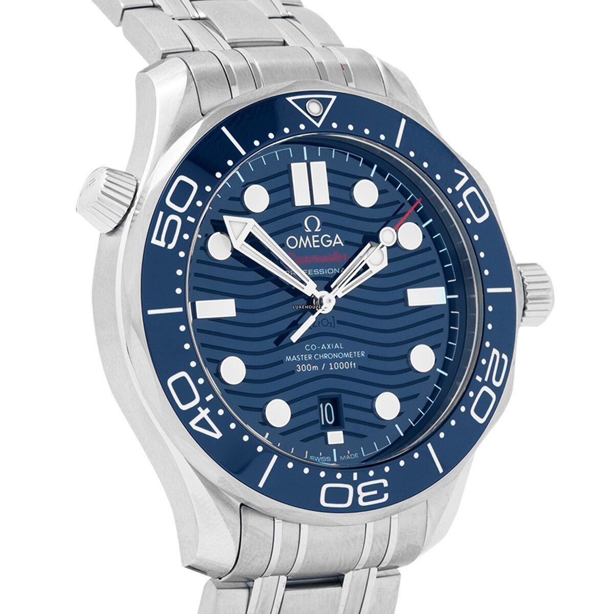 Seamaster Diver 300M 21030422003001 Blue Dial, Bracelet