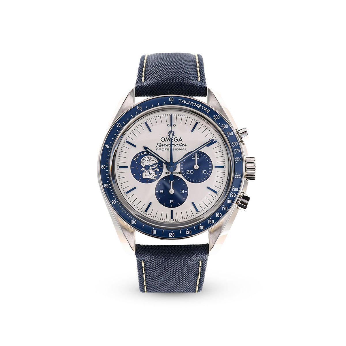 Speedmaster Anniversary 31032425002001 Snoopy Silver