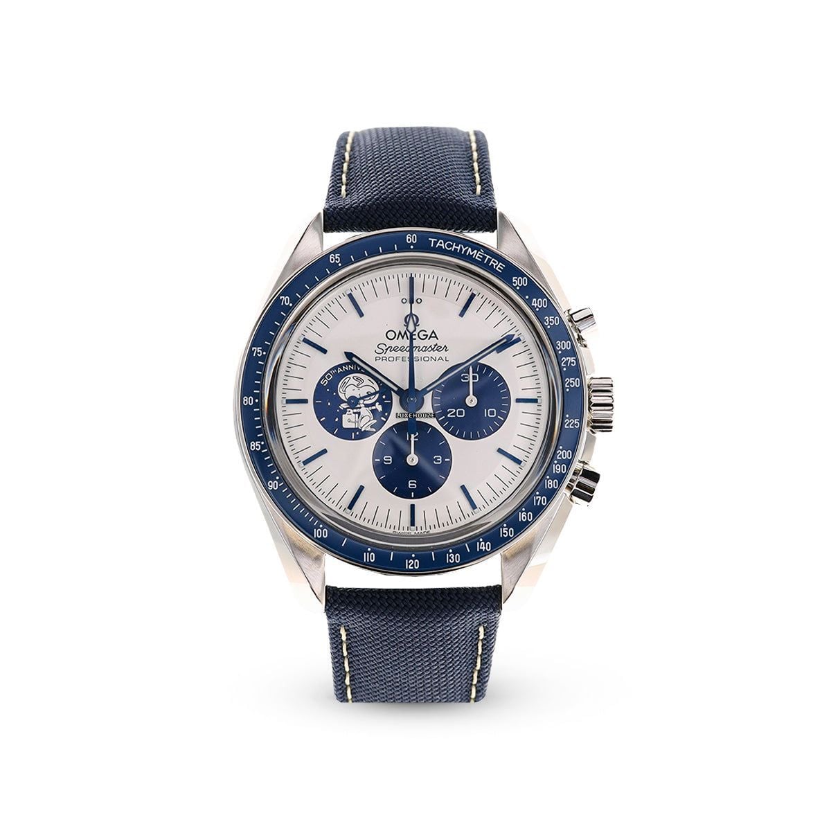 Speedmaster Anniversary 31032425002001 Snoopy Silver-Omega