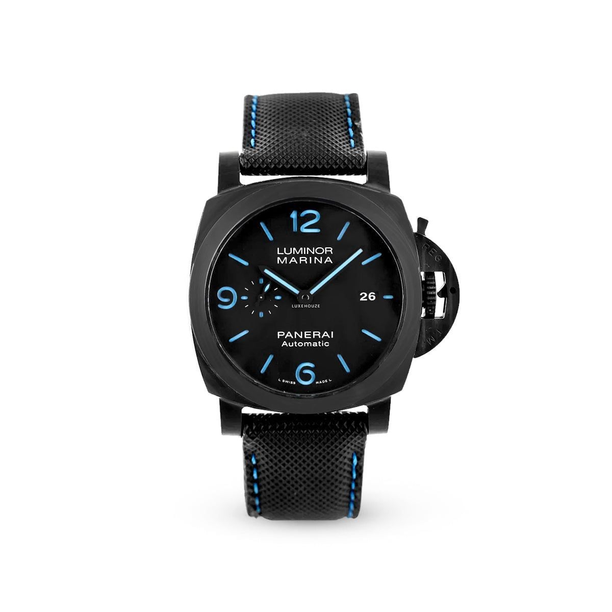Carbotech Luminor Marina 44 PAM02661 Black-Panerai