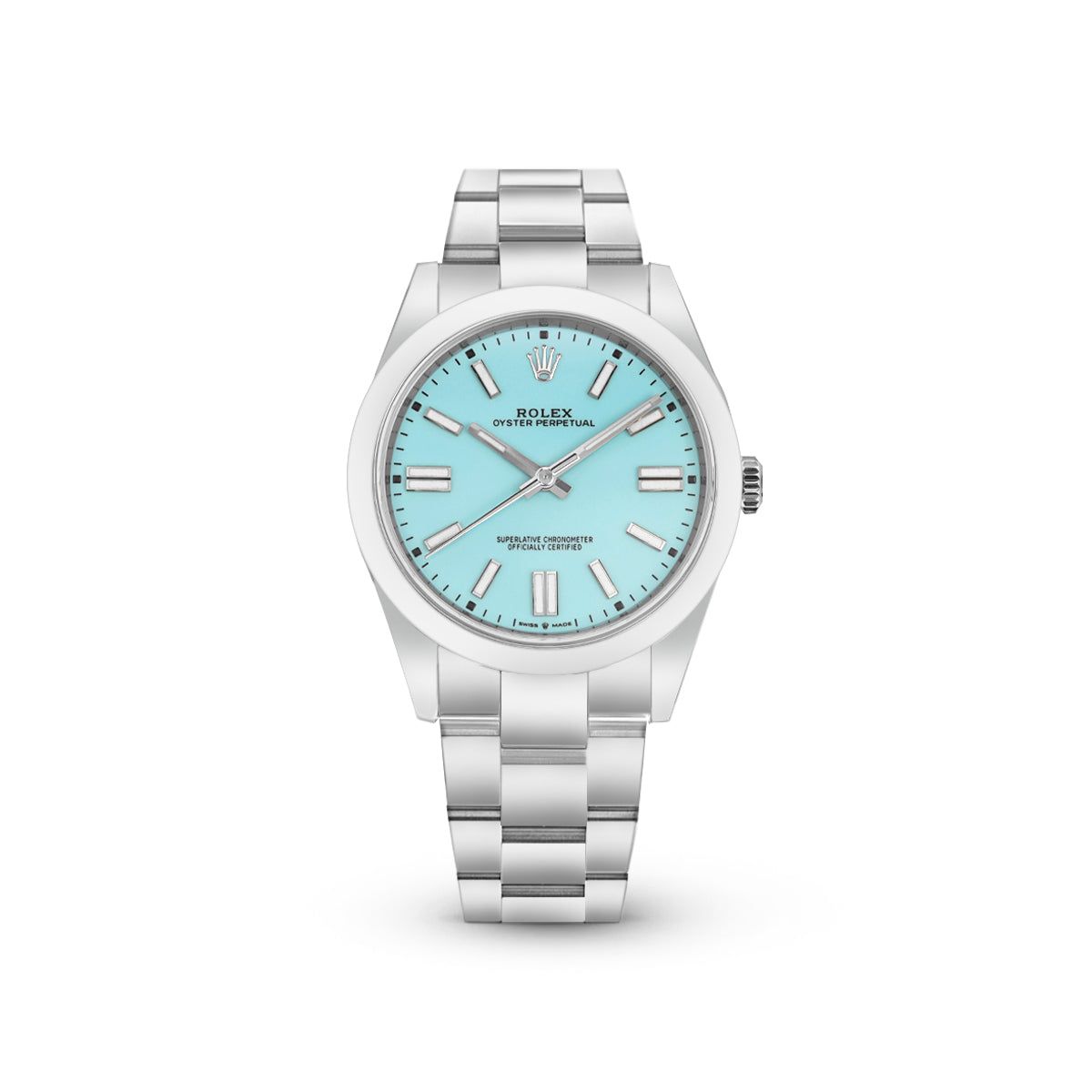 Oyster Perpetual 41 124300 Tiffany Blue-Rolex