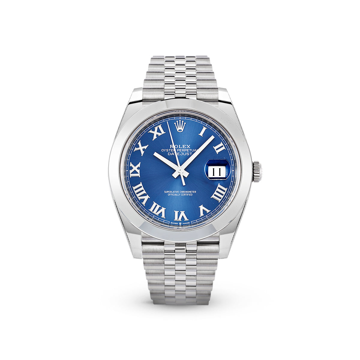 Datejust 41 126300 Blue Roman Jubilee