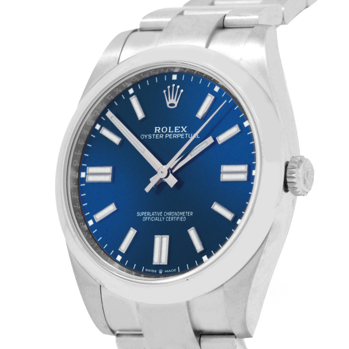 Oyster Perpetual 41 124300 Blue