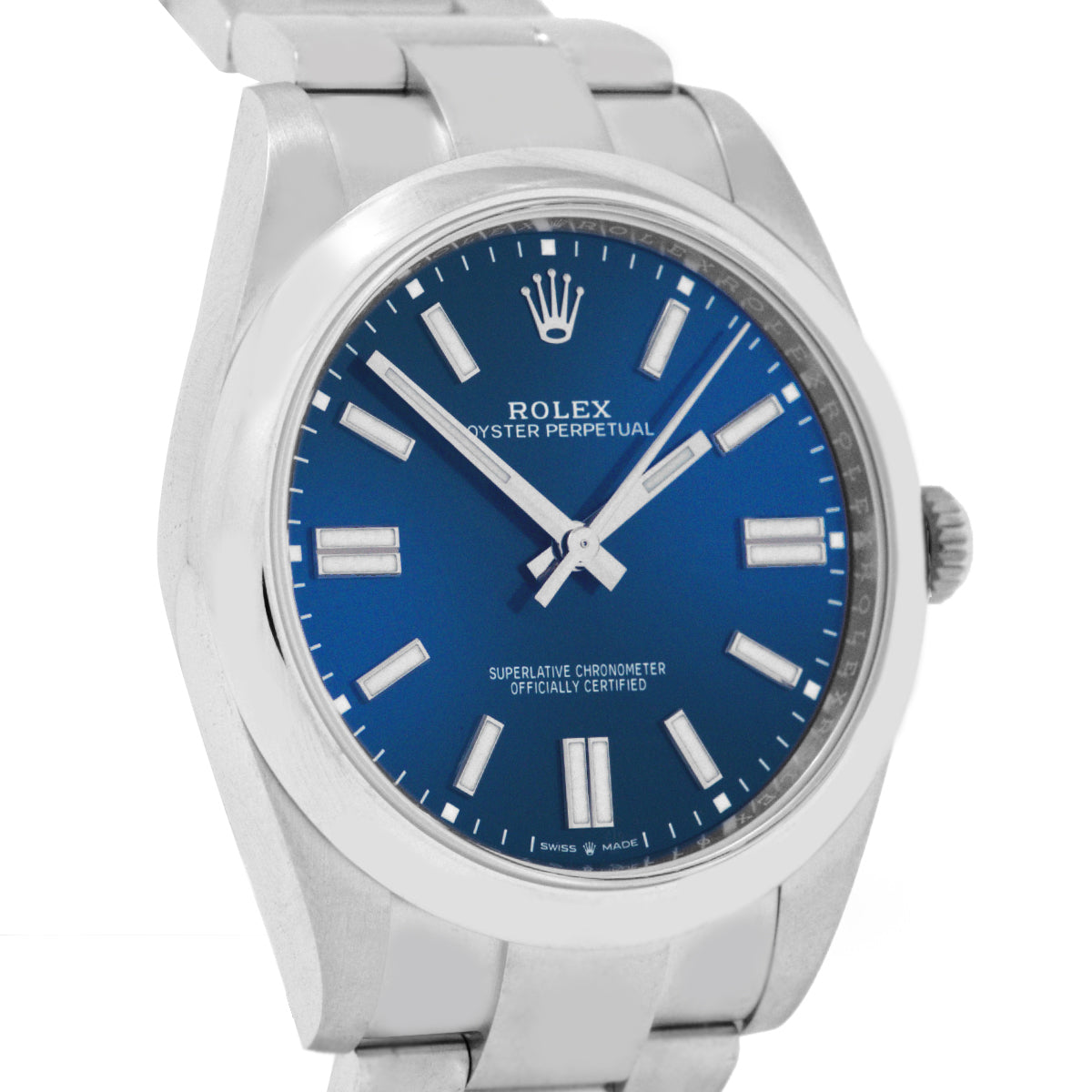 Oyster Perpetual 41 124300 Blue
