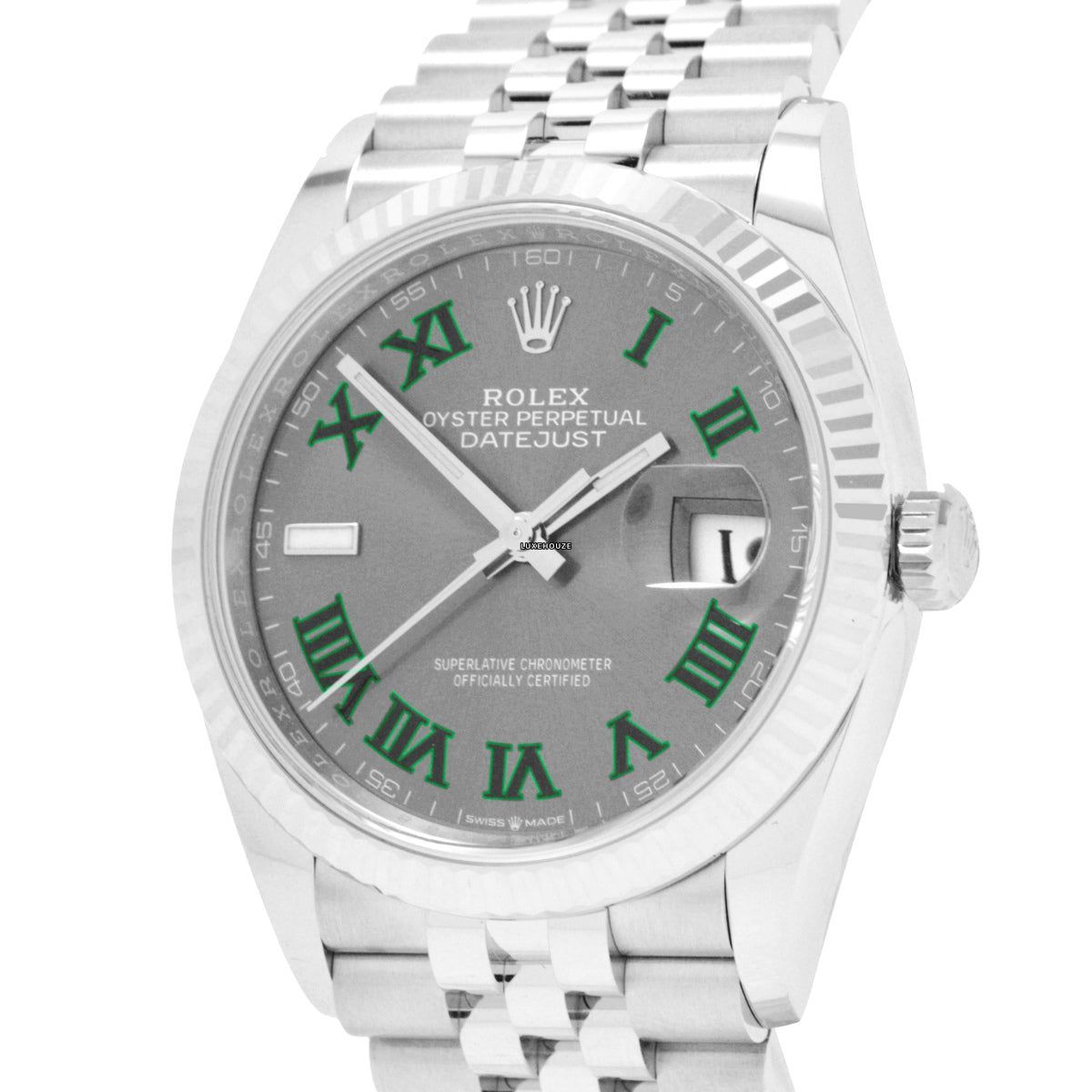 Datejust 36 126234 Wimbledon Roman Jubilee