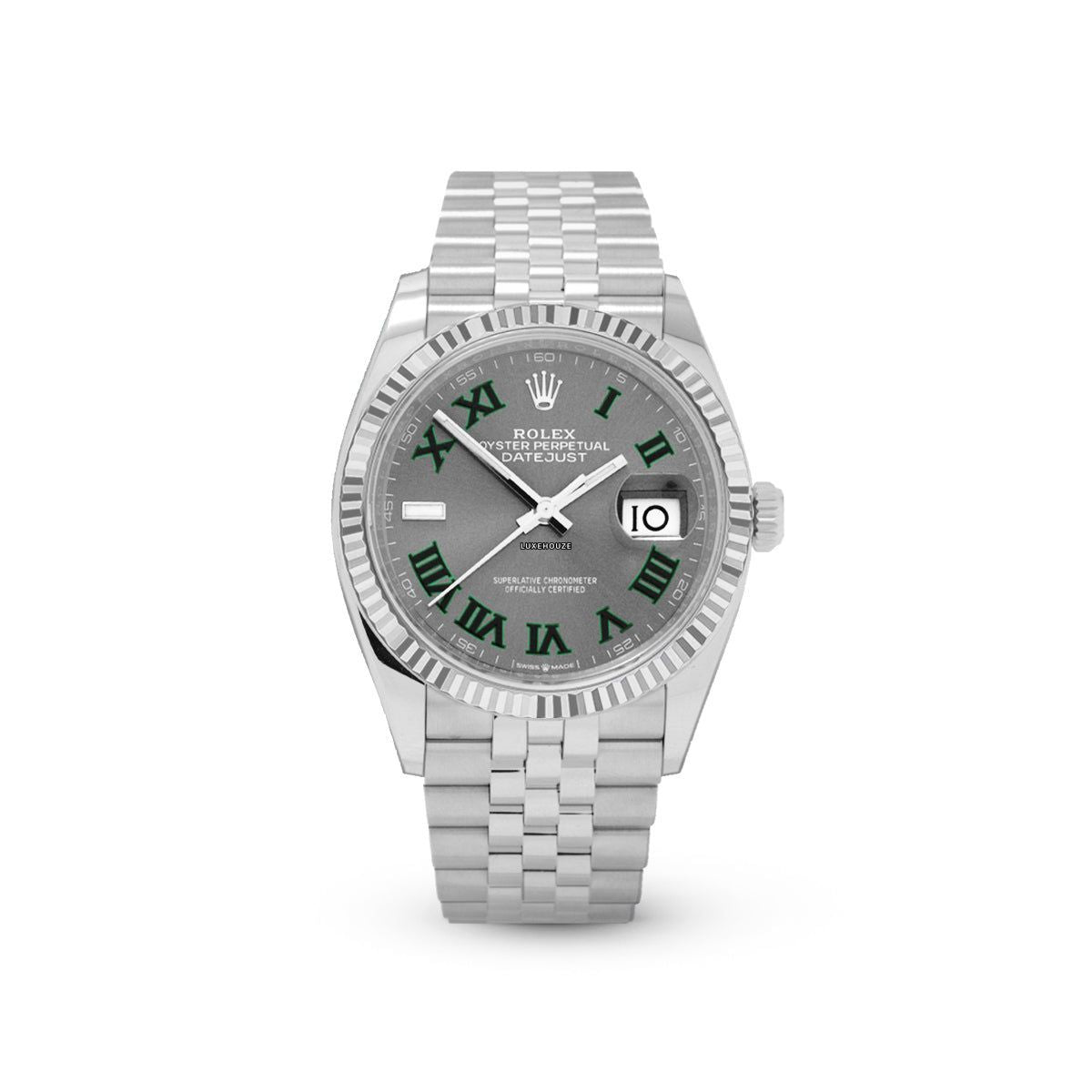 Datejust 36 126234 Wimbledon Roman Jubilee